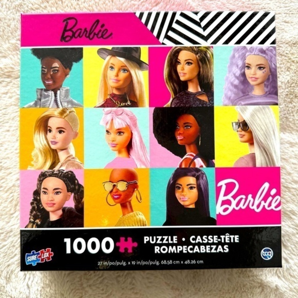 New! Barbie 1000 piece puzzle 🧩